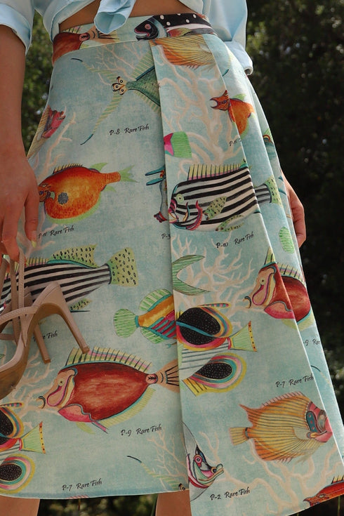 Jovi Midi Skirt - Fin and Tonic